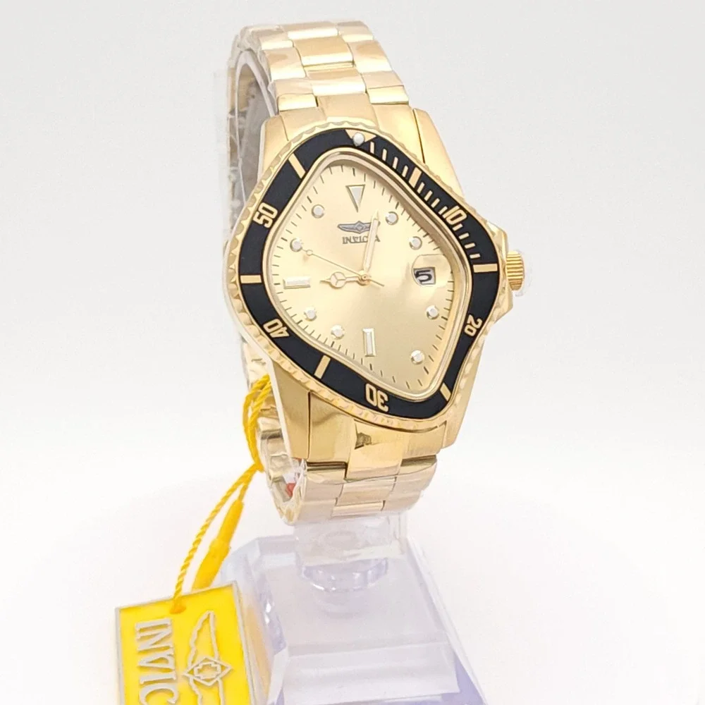Invicta Artist Surreal 51005 Men's Watch 40mm Gold Tone Gold Dial Quartz